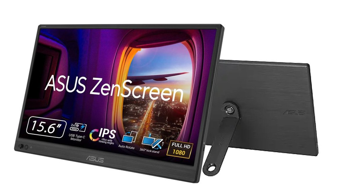 ASUS ZenScreenのモバイルモニターで出張先でも2画面！持ち運びやすさと画質の正直な感想